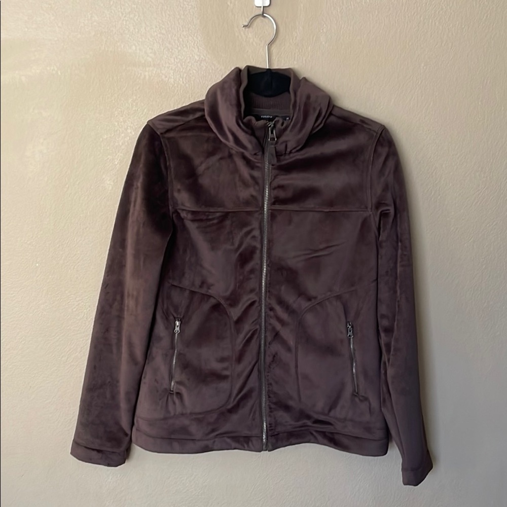 Sandra Women's Brown Hooded Jacket